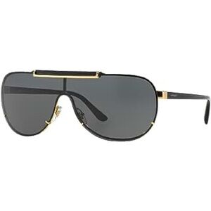 Versace Black and Gold Sunglasses